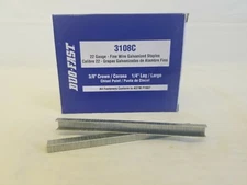 Duo-Fast 3108C Fine Wire Upholstery Staples Crown 3/8" - 1/4" Leg 23,380 PER BOX