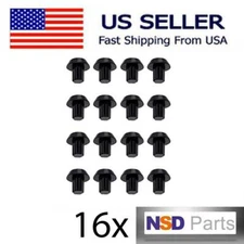 pk of 16 WB2K101 Range Burner Grate Rubber Feet Kit,Replacement for GE Hotpoint 