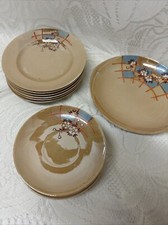 Vintage Luster Ware Lot of 11 Children Size SAUCERS  PLATES ONLY Crafts Display