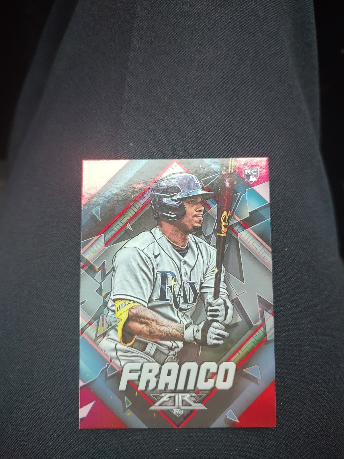 2022 Topps Fire - Flame #128 Wander Franco (RC)(JGA)