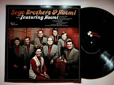 1972 Sego Brothers Featuring Naomi Christian Gospel Vinyl LP Record