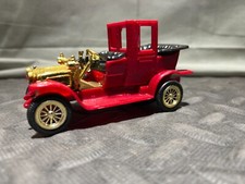 Cragstan VINTAGE Antique Cars 1912 PACKARD RED Gyro Powered Plastic Toys