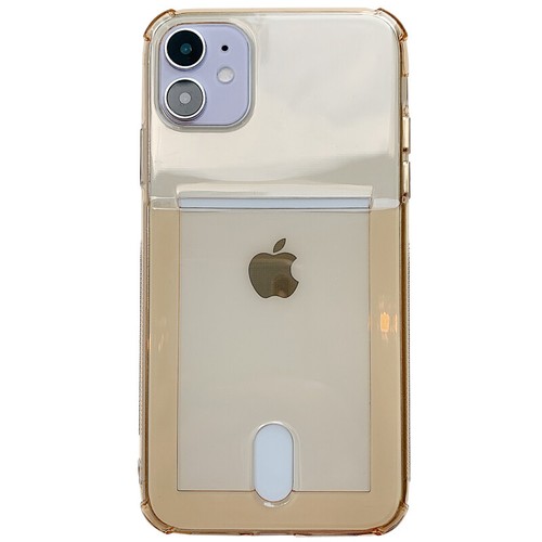 Case For iPhone 14 13 12 11 Pro Max XR XS 8 Soft TPU Card Slot Back Bumper Cover - Zdjęcie 14 z 14