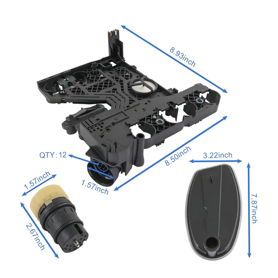 Transmission Conductor Plate w/Connector & Gasket & Filter Kit For Mercedes Benz - Image 2 of 4