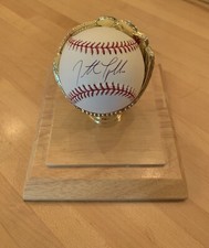 Jonathan Papelbon Autographed Signed Baseball With Display Case