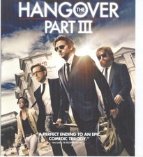 No Disc ORIGINAL COVER ART Hangover Part III 2013 Blu-ray cover Bradley Cooper