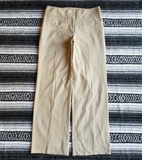 The Limited Collection Cassidy Fit Sz 8 Mid Rise Relaxed Straight Leg Pant Beige