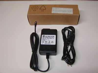 40W Elpac Power Systems 9VDC 4.4A DC Power Supply MW4009F w/ AC Cord Newark
