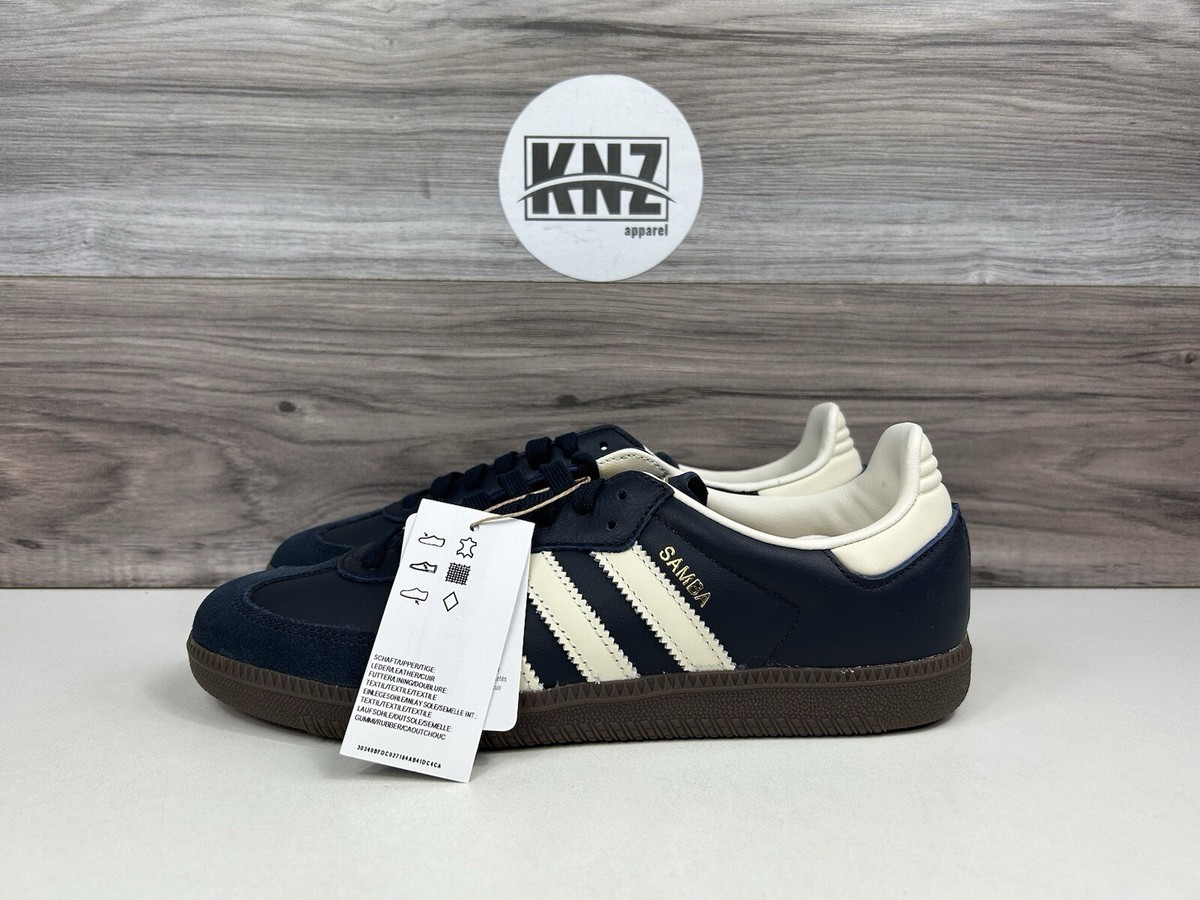 Adidas Samba Originals OG Night Navy White Gum Soccer Shoes