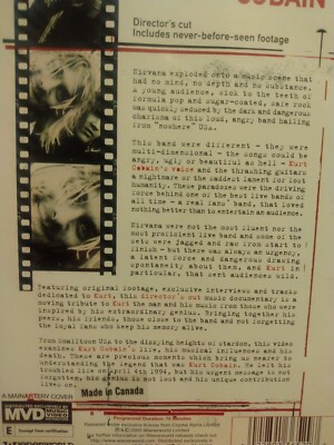 Teen Spirit: The Tribute to Kurt Cobain DVD 2001) VG+ tested