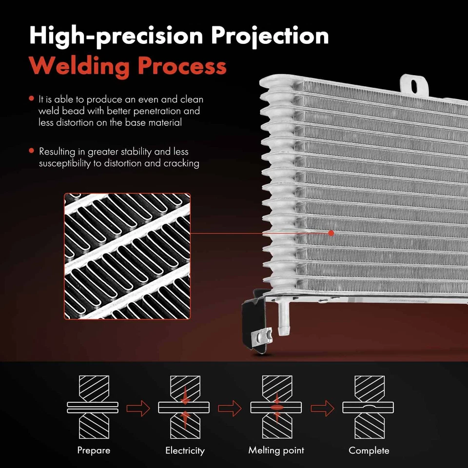 Enfriador de aceite de transmisión automática para Ford E-150 E-250 2004 V8 5,4 L 4C2Z7A095AB Foto 4 de 4