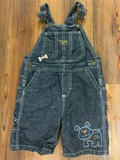 Osh Kosh B  gosh vestbank overalls no bullies dog Boys  size 24 M