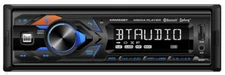 Dual XRM59BT Single DIN In-Dash Mechless Car Stereo Receiver w/ USB Bluetooth