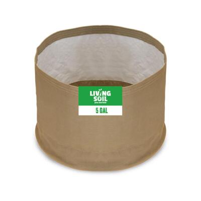 10 Gallon Grassroots Living Soil Pot