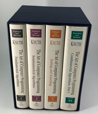 The Art of Computer Programming Volumes 1-4A ...