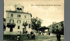 Turin Caluso Piazza Carlo Ubertini and Banca Agricola F. small not shipped