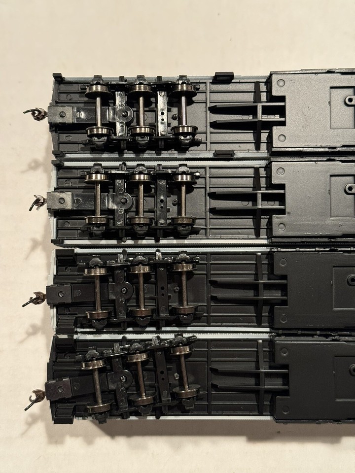 HO Lot of 4 Athearn Santa Fe Heavyweight Passenger Cars ATSF Set 2