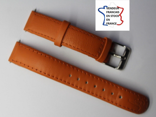Bracelet De Montre Cuir Morellato Tibet Nabuc – 16mm – Marron – Vintage Italie