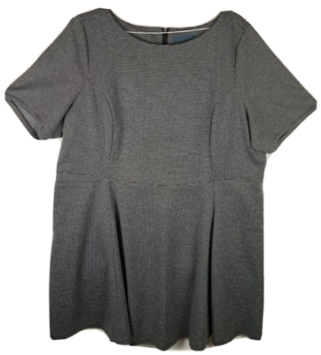 ModCloth Plus Size 3X Black Pockets Knit Fit & Flare Short Sleeve Dress NWT $79 | eBay ModCloth Plus Size 3X Black Pockets Knit Fit & Flare Short Sleeve Dress NWT $79 | eBay