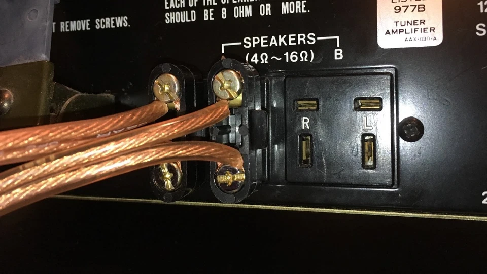 Cuatro 2 juegos de conectores de enchufe de altavoz Pioneer MEJOR CALIDAD para SX 626 727 828 770 Foto 3 de 4