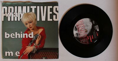 The Primitives Way Behind Me UK 7inch Vinyl Single 1988 Indie Rock Powerpop