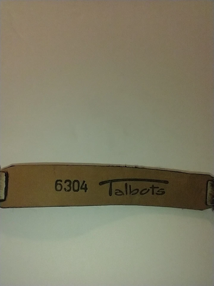 Talbots Croc Printed Leopard Print Calf Hair Belt Size: M - Brighton Hardware  - Image 2 of 4