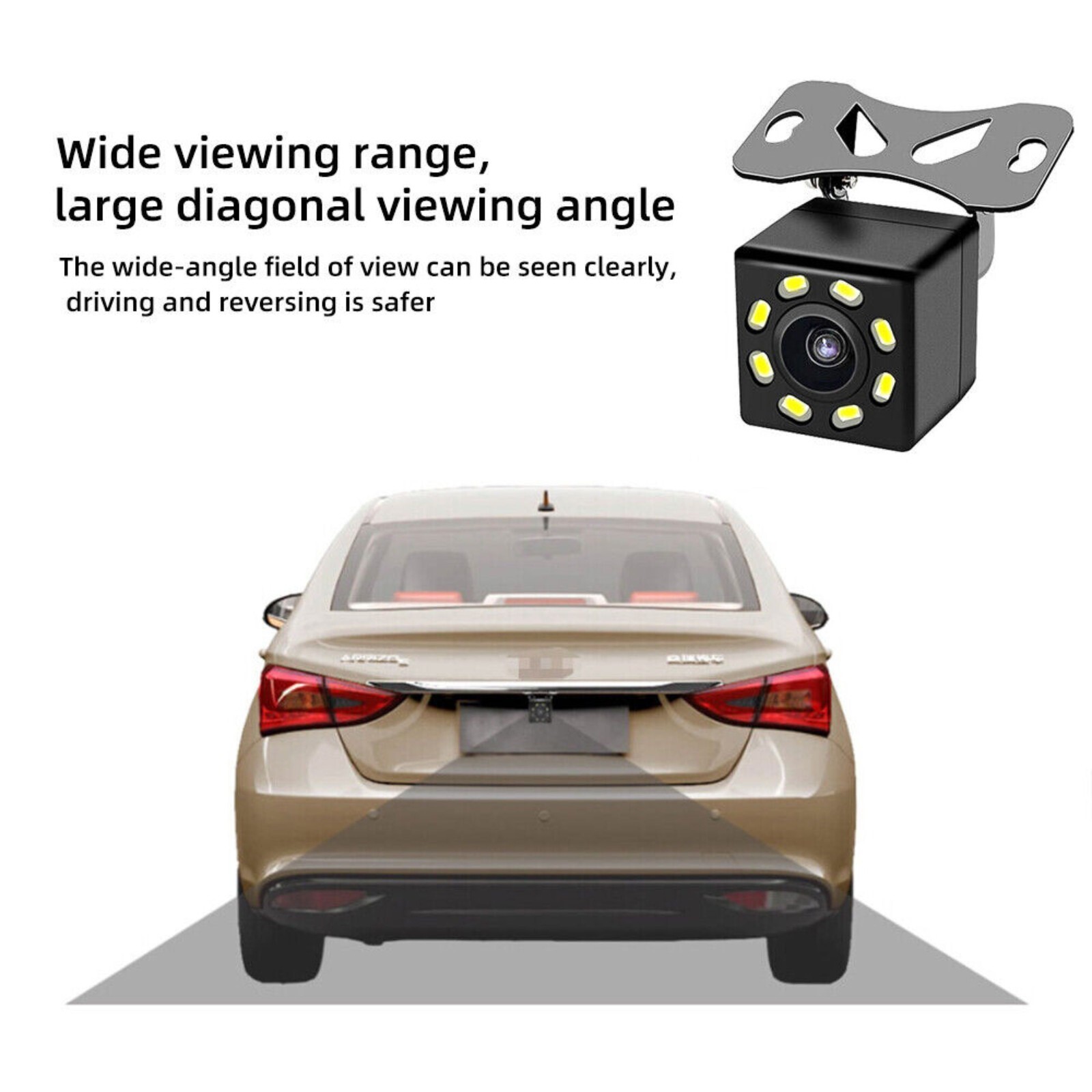 Soundstream Reverse Camera New Backup Camera Rearview Universal Mount Wide Angle for SOUNDSTREAM ...