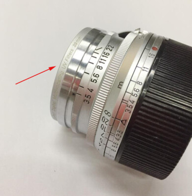 39mm Filter Multi-Coating UV Protection Filter Lens Filter XS-PRO1 Silver Black