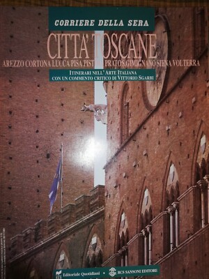 città toscane corriere della sera itinerari nell'arte italiana 20-11-1991 
