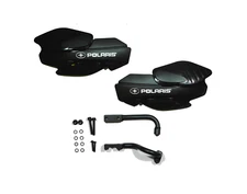 2013-2026 Polaris Sportsman 800 1000 OEM Black Hand Guard & Bracket Kit Assy P85