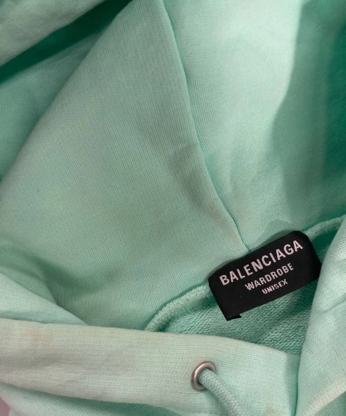 Felpa con cappuccio M Balenciaga guardaroba logo media fi logo