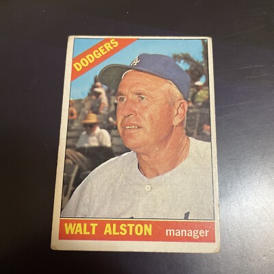 1966 Topps - #116 Walter Alston