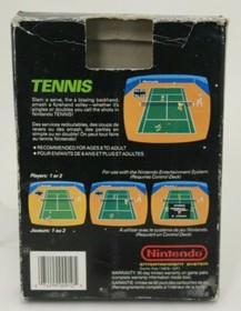 Tennis (NES) Complete In Box CIB - Not Mint