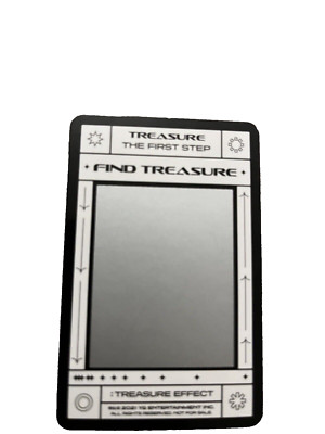 2 TREASURE THE FIRST STEP TREASURE EFFECT FIND TREASURE PHOTOCARD