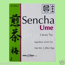 GREEN TEA UME 1 Bag x 2.2 Lbs LOOSE LEAF SENCHA YAMAmotoYAMA