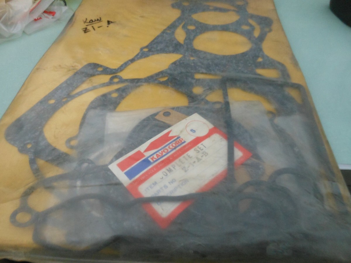 NEW Vintage KAYO CORP For Kawasaki Z1 - A - B COMPLETE Gasket Set