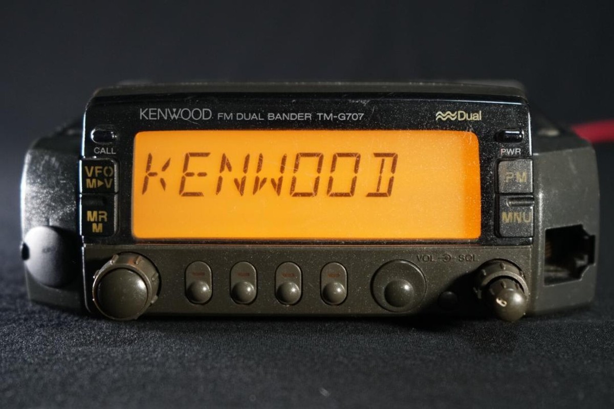 ケンウッド TM-G707 144/430MHz 20W 受信拡張改造済 118