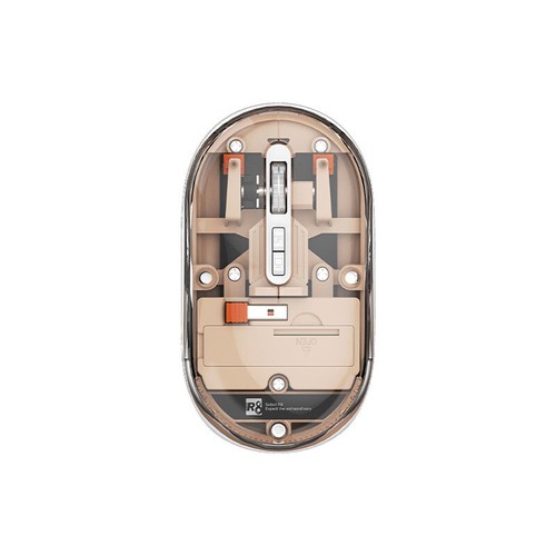 Mini Transparent Mute Wireless Mouse For Laptop Computer Tablet PC 2.4G - Afbeelding 14 van 18
