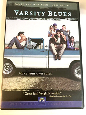 Varsity Blues James Van Der Beek Jon Voight DVD Ships Same Day With Tracking