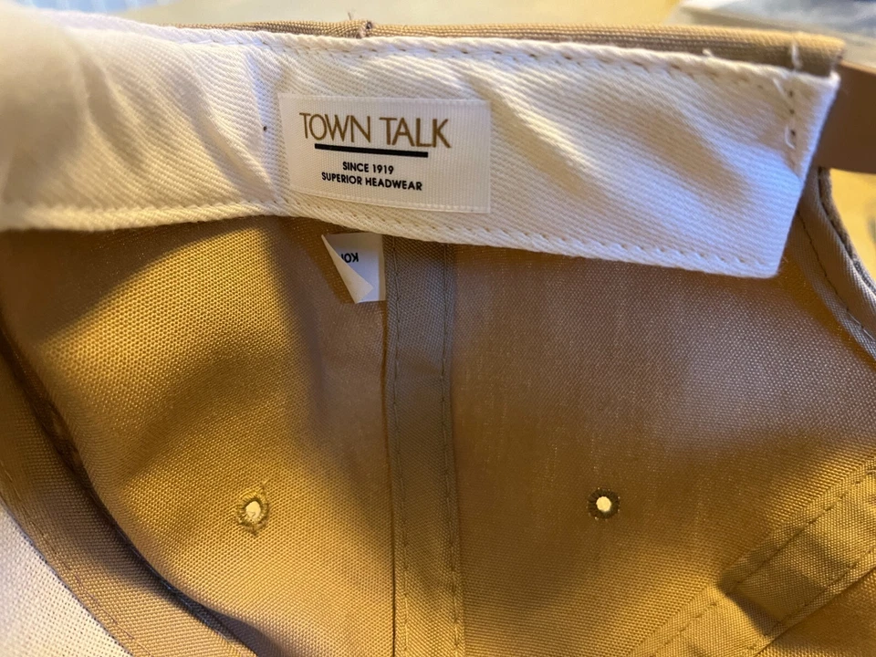 Винтажная регулируемая кепка Exxon USA Offshore Division желтовато-коричневая бежевая - Изображение 4 из 4