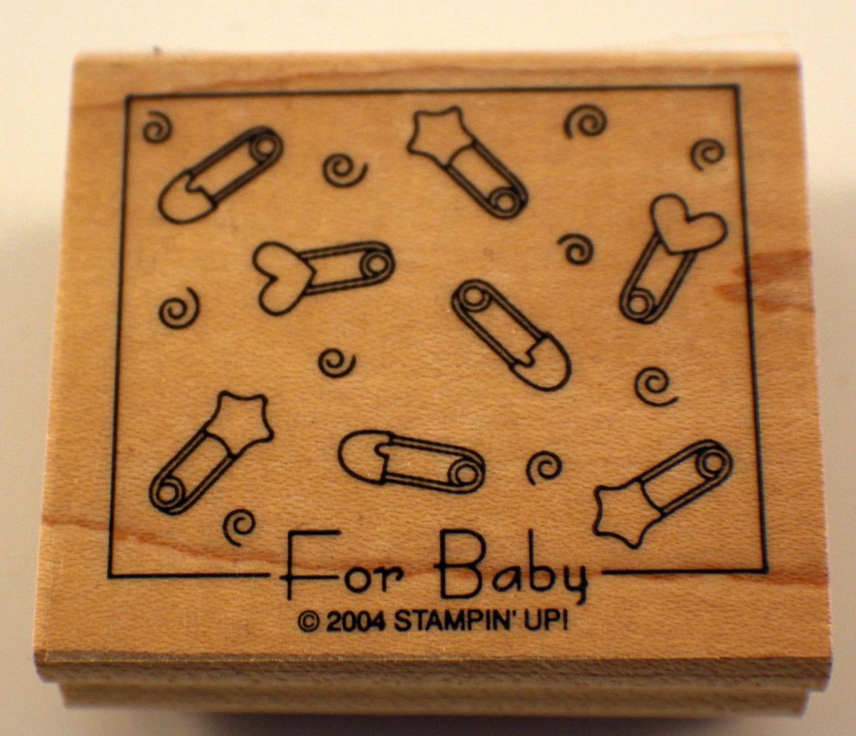 Safety pin stamp deals