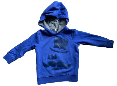Esprit Pullover/ Hoodie/ Kapuzenpullover Jungen - Größe 92/98 - Blau