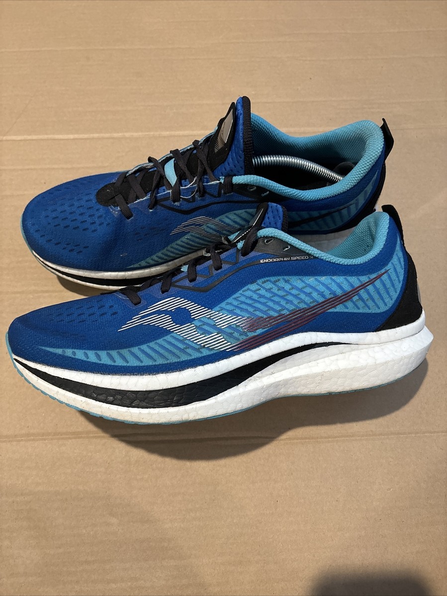 Size 12.5 - Saucony Endorphin Speed 2 Royal for sale online  display picture 3