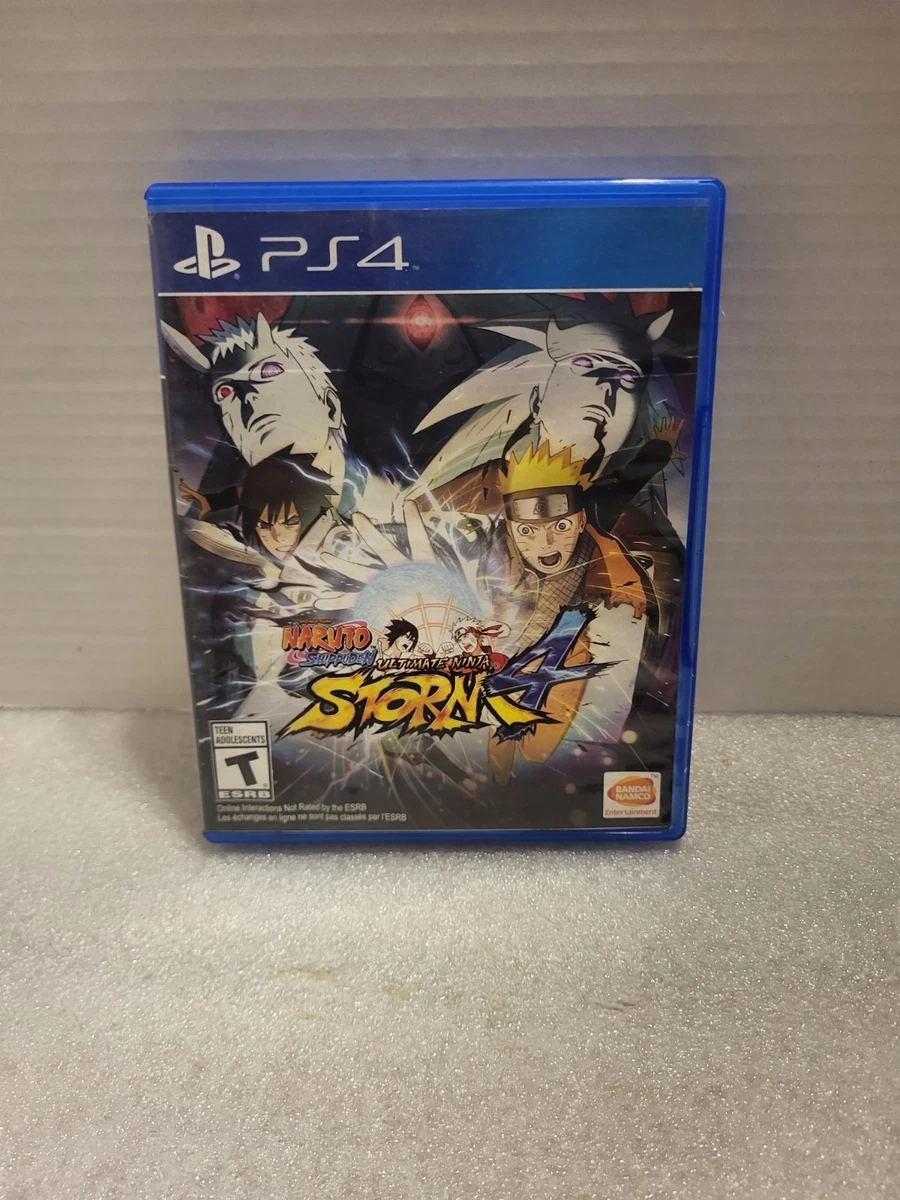 Jeu PS4 Naruto Shippuden Ultimate Ninja Storm 4 - Complet En Boîte, Très Bon état
