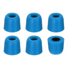 Memory Foam Earbud Tips 4.9mm/0.19" , 6Pcs - Medium Ear Bud Tips, Blue