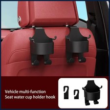 Backseat Car Organizer with Cup Holder, Multifunctional Back Seat Car Organizer