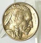 1913-S Type 2 Buffalo Nickel Coin Key Date Indian Head #971B