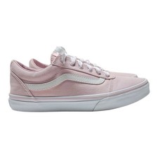 Vans Old Skool Canvas Side Stripe Lace Up Shoe Light Pink Size 5 Missy Women s