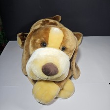 Vintage Animal Alley Darby Puppy Dog Brown Tan Floppy Plush Toys R Us Large 30"