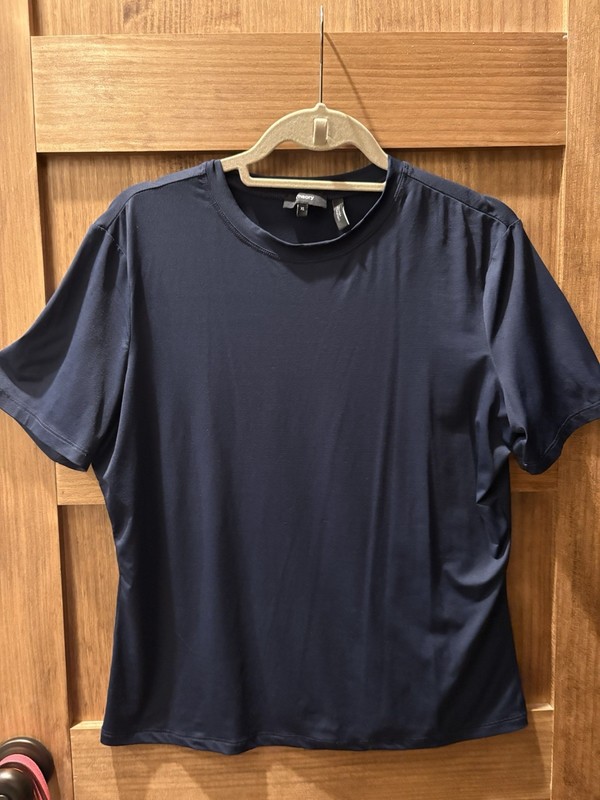 Theory Dry Fit Shirt Navy Size XL Womens
